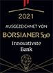 Börsianer - Innovativste Bank 2021